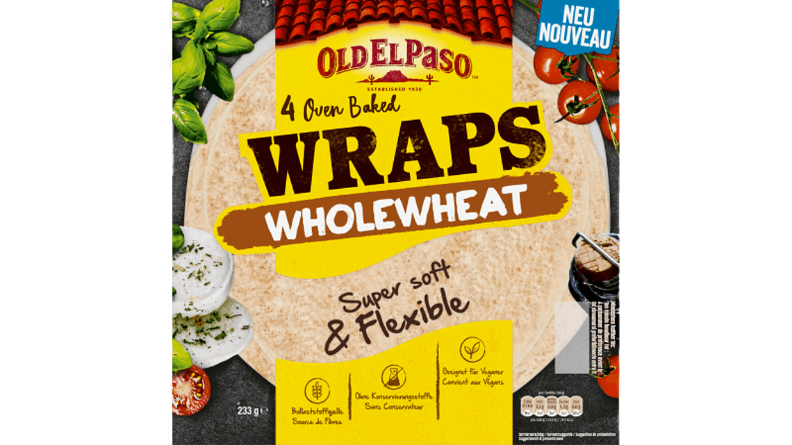 Wraps De Blé Complet